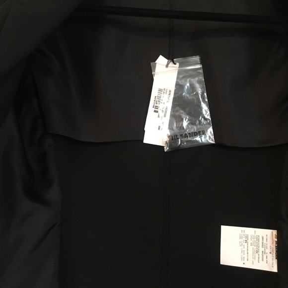 COPY - Jil Sander Black Wool Suit Jacket/Blazer size 38 - Picture 3 of 7